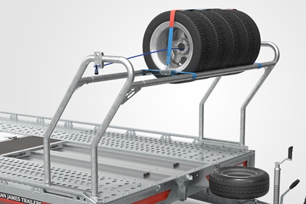 Rack para neumáticos