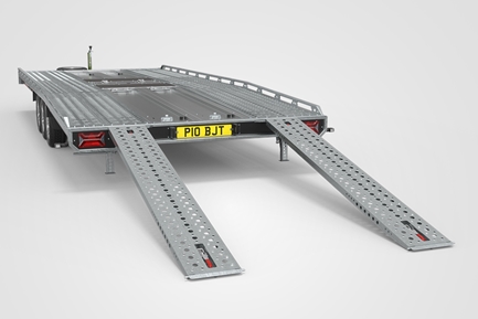 Oprijplaten van 2,35 meter
