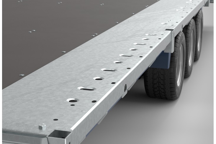 Plancher en acier matricé