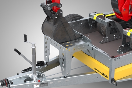 Digger Bucket Rest
