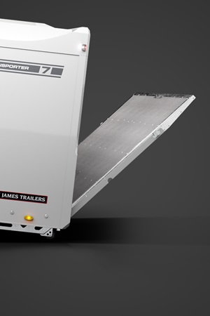 Powered Rear Loading Door