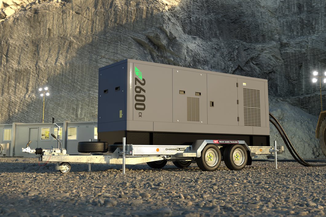 Chassis Plant - The new transporter for bolt-on generators and plant