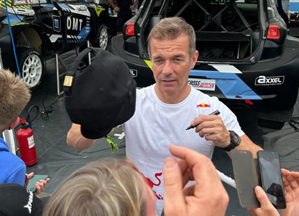 Sebastien Loeb e BJT al Campionato francese di rallycross