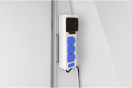 Hálózati áram egység és USB töltőpontok